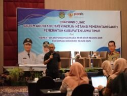 Sekda Lutim Resmi Tutup Coaching Clinic SAKIP 2025: Dorong Akuntabilitas Kinerja Berbasis Hasil