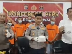 10 Hari Jabat Kapolres Morowali, AKBP Zulkarnain, Gagalkan Peredaran Sabu 1 Kg Lebih
