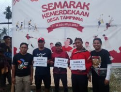 Tawa, Sorak, dan Semangat Merdeka: HUT RI ke-80 di Desa Tampinna Berakhir Meriah