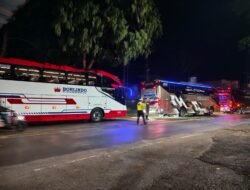 Satlantas Luwu Timur Razia Bus Malili–Makassar, Temukan Pelanggaran Dokumen Kendaraan
