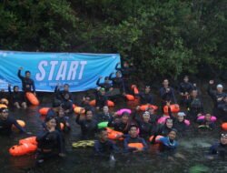 Semangat Kebersamaan dan Asta Cita, PT Vale Rayakan Melalui Open Water Renang Lintas Danau di Sorowako