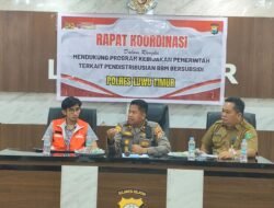 Atasi Kelangkaan BBM Pemkab dan Polres Lutim Gelar Rakor,Amji Lutim : di Duga Kuat Ada Rekomendasi Tidak Sesuai