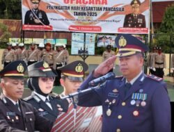 Peringati Hari Kesaktian Pancasila, Polres Luwu Timur Ajak Tanamkan Nilai-Nilai Luhur Pancasila