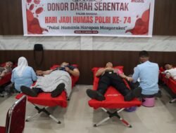 Rayakan HUT Ke-74 Humas Polri, Polres Luwu Timur Tunjukkan Aksi Kemanusiaan