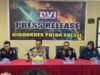 Biddokkes Polda Sulsel Gelar Press Release Penanganan Korban Laka Pesawat ATR 42-500