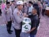 Kapolres Morowali Serahkan Bingkisan Lebaran kepada Jurnalis, Pererat Sinergi dengan Insan Pers